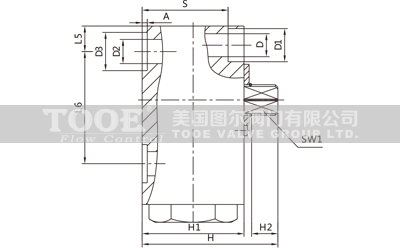 PKH板式液壓球閥結構尺寸CAD圖紙 PKH板式液壓球閥結構尺寸CAD圖紙