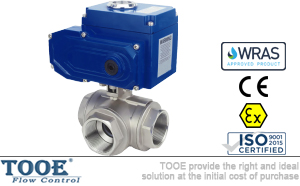 T型電動三通球閥 T型電動三通球閥