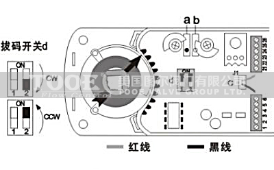 電動調節球閥接線圖 電動調節球閥接線圖