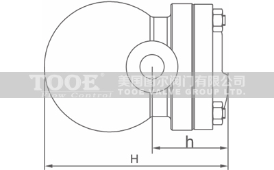 杠桿浮球式蒸汽疏水器工作原理 杠桿浮球式蒸汽疏水器工作原理