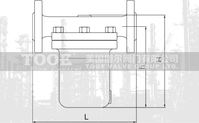 高壓倒吊桶式蒸汽疏水閥結構尺寸CAD圖紙 高壓倒吊桶式蒸汽疏水閥結構尺寸CAD圖紙